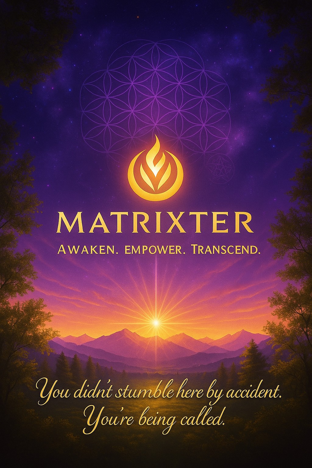 Matrixter Cosmic Poster
